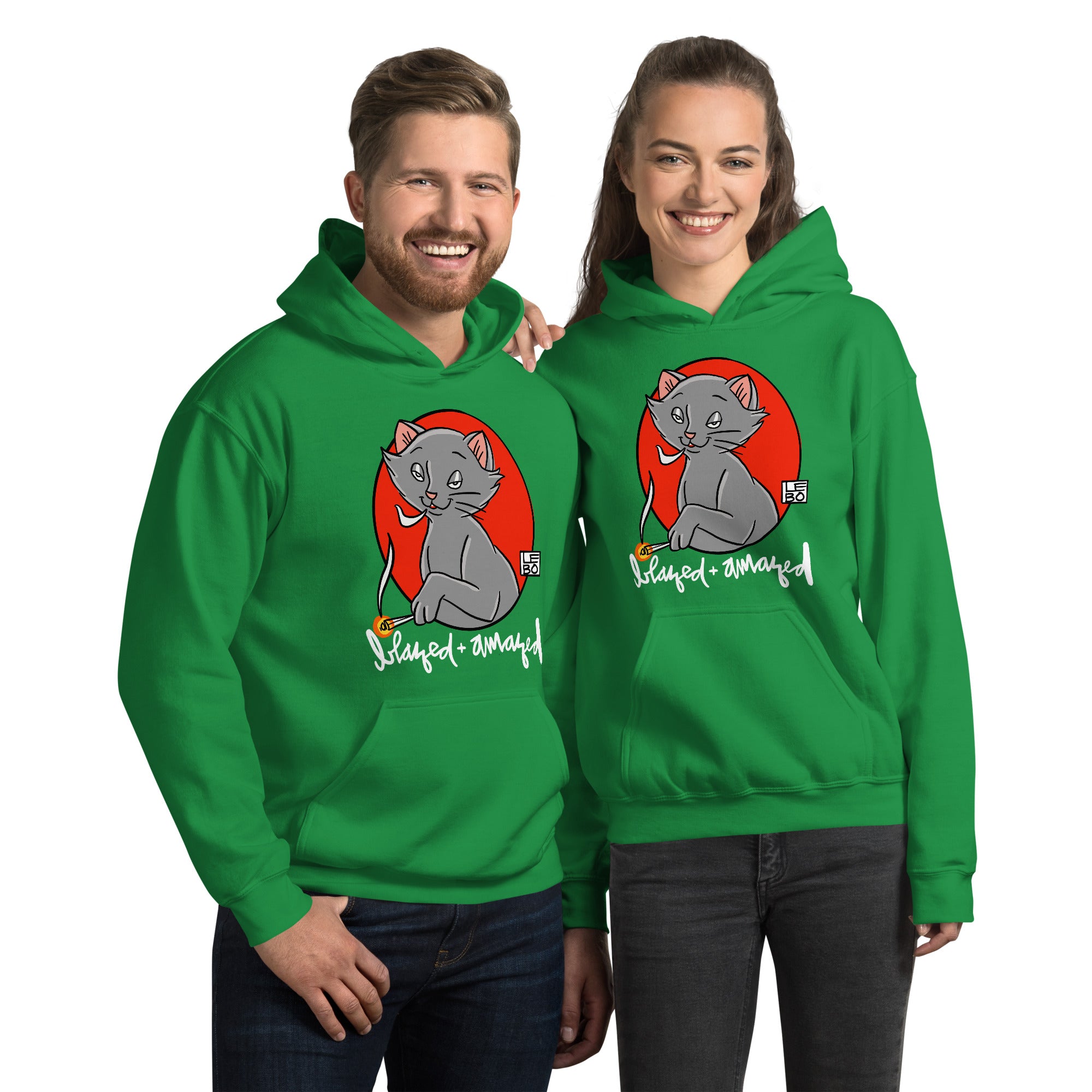 Blazed and Amazed - Lebo Unisex Hoodie Sweatshirt